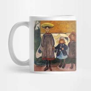 Four Girls in Asgardstrand by Edvard Munch Mug